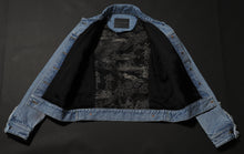 Load image into Gallery viewer, BENZAITEN Women prêt-à-porter Exclusive Unique Denim Jacket MAISON ILLURE Milano Tokyo