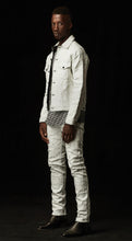 Load image into Gallery viewer, Yin and Yang White series Exclusive Denim prêt-à-porter men Jeans MAISON ILLURE Milano Tokyo
