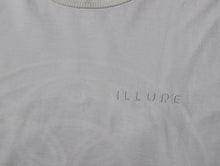 Load image into Gallery viewer, LOGO Embroidery ILLURE White Superior Cotton Unisex T-shirt MAISON ILLURE Milano Tokyo
