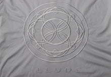 Load image into Gallery viewer, LOGO Embroidery ILLURE White Superior Cotton Unisex T-shirt MAISON ILLURE Milano Tokyo