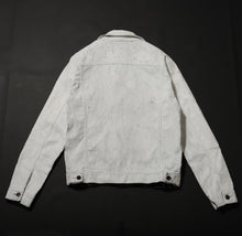 Load image into Gallery viewer, Yin and Yang White series Exclusive Denim prêt-à-porter men Denim Jacket MAISON ILLURE Milano Tokyo
