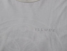Load image into Gallery viewer, LOGO Embroidery ILLURE  White Superior Cotton Unisex T-shirt MAISON ILLURE Milano Tokyo
