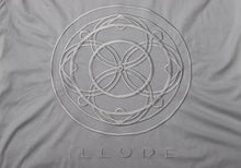 Load image into Gallery viewer, LOGO Embroidery ILLURE  White Superior Cotton Unisex T-shirt MAISON ILLURE Milano Tokyo

