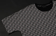 Load image into Gallery viewer, KIMONO Black Superior Cotton Logo Unisex T-shirt MAISON ILLURE Milano Tokyo

