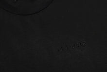 Load image into Gallery viewer, LOGO Embroidery ILLURE  Black Superior Cotton Unisex T-shirt MAISON ILLURE Milano Tokyo
